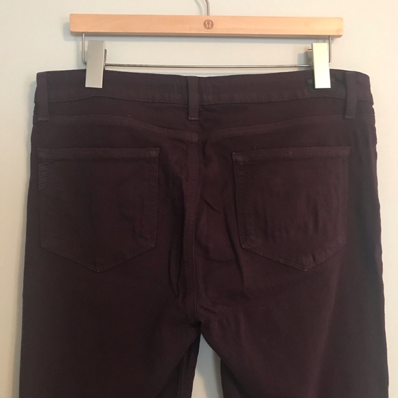 PAIGE | Soft Stretch | 32 | Dark Maroon - Picture 8 of 11